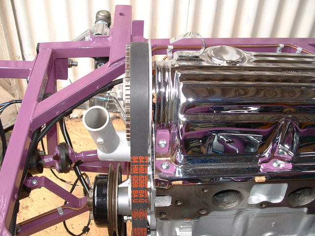 engine, dizzy side view